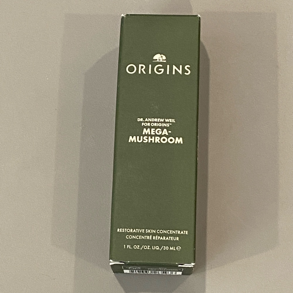 Origins Dr. Weil Mega-Mushroom Restorative Skin Concentrate New 1oz